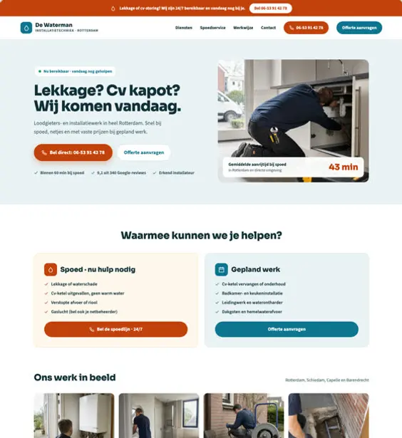 Voorbeeld: De Waterman